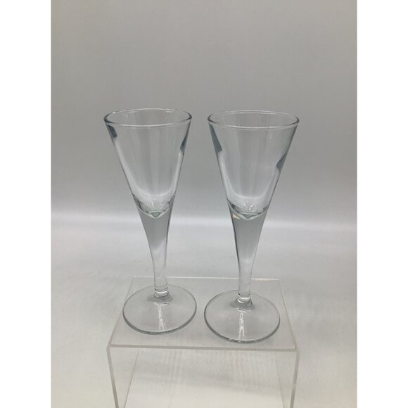Vintage Crystal Cordial Glasses Set Of 4 - Picture 5 of 9